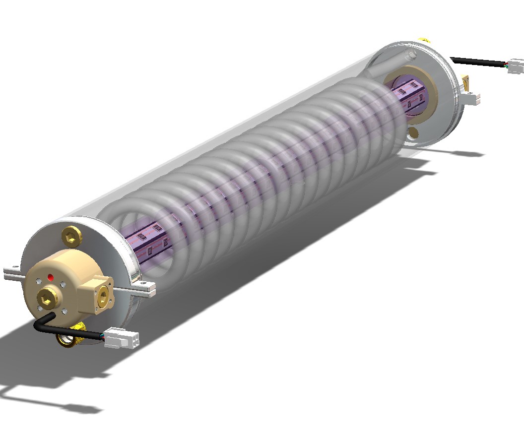 紫外线海水消毒器3D数模